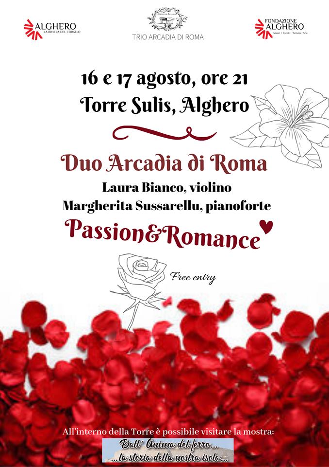 190816 Rainy Autumn Day was played in this concert, Alghero, 2019 Aug